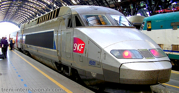 Tgv per Parigi a Milano