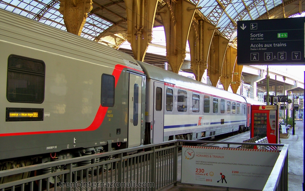 Treno Espresso Mosca - Nizza