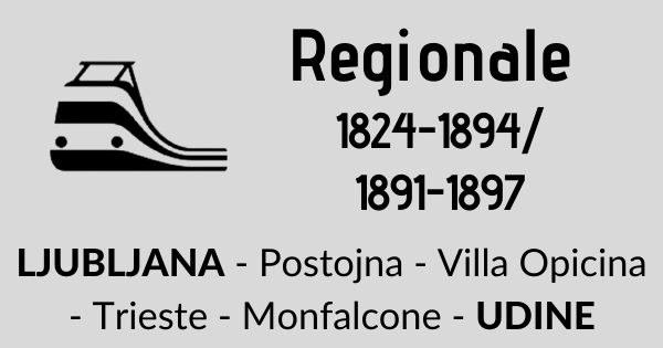 Regionale Lubiana - Trieste - Udine